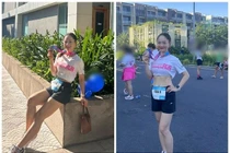 Lan Phương khoe cơ bụng săn chắc sau 2 lần sinh nở