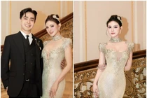 Ca sĩ Thu Thủy đẹp như búp bê bên chồng kém tuổi