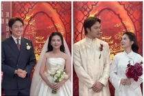 Ngọc Huyền - Đình Tú hạnh phúc trong lễ vu quy