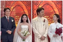 Ngọc Huyền - Đình Tú hạnh phúc trong lễ vu quy