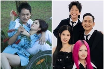 Hình ảnh ca sĩ Duy Mạnh hạnh phúc bên vợ con