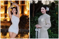 Á hậu Đinh Y Quyên khiến fan bất ngờ với nhan sắc thăng hạng