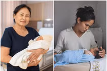 Mẹ chồng H’hen Niê chạy xe máy mỗi ngày qua thăm cháu gái