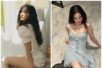 Nhan sắc gợi cảm của nữ ca sĩ Violette Wautier