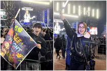 Đức Phúc - Hòa Minzy hào hứng xem concert của ca sĩ Mỹ Tâm