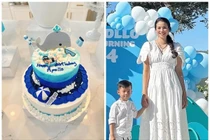 Phạm Hương tổ chức sinh nhật cho con ở biệt thự xa hoa