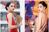Hình ảnh Hương Giang ở Miss Universe 2025 gây chú ý