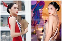 Hình ảnh Hương Giang ở Miss Universe 2025 gây chú ý