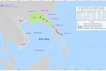 Áp thấp nhiệt đới đi vào Biển Đông giật cấp 9, có khả năng mạnh lên thành bão