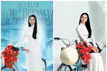 Hương Giang chọn áo dài mang đến Miss Universe 2025