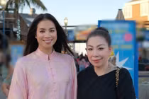 Nhà thiết kế Linh San nhắc đến hôn nhân của Phạm Hương