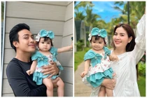Mỹ nhân “Cổng mặt trời” Kha Ly khoe con gái xinh như búp bê