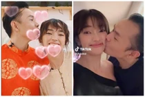 Ảnh tình tứ giữa Châu Bùi và rapper Binz