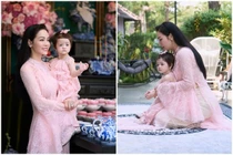 Nhật Kim Anh tổ chức tiệc sinh nhật ấm cúng cho con gái tại biệt thự riêng