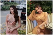 Á hậu Minh Nhàn khoe nhan sắc thăng hạng cùng phong cách gợi cảm