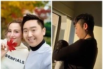 Chồng Hoa hậu Diễm Hương ân cần chăm sóc con trai mới sinh