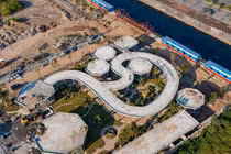 Cận cảnh công trình hình 'rắn khổng lồ' độc lạ tại Hà Nội sắp hoàn thành