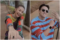 Siêu mẫu Thanh Hằng kỷ niệm 2 năm ngày cưới