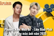 [INFOGRAPHIC] Phương Nam 'Mưa đỏ' - Liên Bỉnh Phát tỏa sáng màn ảnh năm 2025