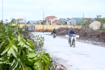 Rác cây xanh chất cao như đồi nhỏ giữa phố Nghệ An