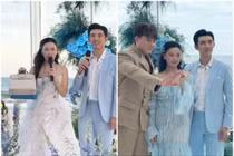 Midu được chồng tặng quà "khủng" trong tiệc kỷ niệm