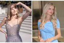 Đối thủ Ý Nhi là vận động viên trượt băng xinh như búp bê