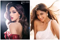 Hoa hậu Harnaaz Sandhu 'lột xác' gợi cảm, chấm thi chung kết Miss Cosmo 2025