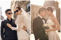 Hoa hậu Đỗ Thị Hà nhắc đến chồng khi khoe ảnh cưới tại châu Âu