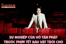 [INFOGRAPHIC] Sự nghiệp của Võ Tấn Phát trước phim Tết Báu vật trời cho