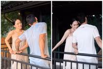 Hoa hậu Hương Giang khoe ảnh tình tứ bên 'người lạ'