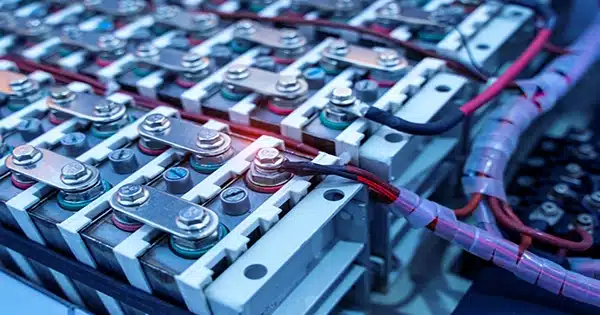 このバッテリーは再充電能力が限られているため、宇宙用途には適していません。 (写真:QS調査) Pin này chưa phù hợp cho các ứng dụng trong vũ trụ do hạn chế về khả năng sạc lại. (Ảnh: QS Study)
