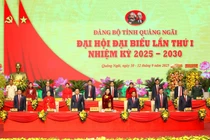 Phó thủ tướng thường trực Nguyễn Hòa Bình dự khai mạc Đại hội đại biểu Đảng bộ tỉnh Quảng Ngãi 