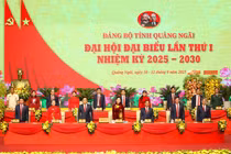 Phó thủ tướng thường trực Nguyễn Hòa Bình dự khai mạc Đại hội đại biểu Đảng bộ tỉnh Quảng Ngãi 