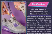 Đôi giày Nike kỳ dị tích hợp luôn máy Nintendo, đi mỏi thì dừng lại chơi game