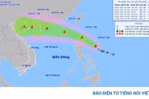 Bão Wipha sẽ di chuyển nhanh,đạt cấp 10 khi vào Biển Đông