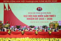 Quảng Ngãi khai trương Trung tâm báo chí phục vụ Đại hội Đảng bộ tỉnh 