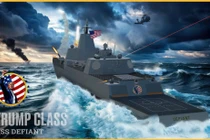 Chiến hạm lớp Trump lưu danh để đời bằng điều chưa từng có