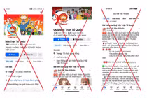 Cảnh báo lừa đảo mạo danh Ủy ban Trung ương Mặt trận Tổ quốc Việt Nam