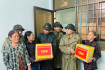 Bộ Quốc phòng kiểm tra, chỉ đạo ứng phó bão số 13 tại Quảng Ngãi