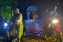 Núi đe sạt lở, xã miền núi Quảng Ngãi sơ tán trong đêm