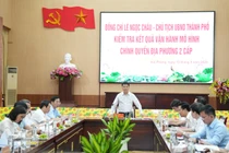 Chủ tịch TP Hải Phòng đề nghị các địa phương sắp xếp, bố trí cán bộ phù hợp