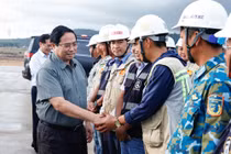 Thủ tướng kiểm tra các dự án phục vụ APEC tại Đặc khu Phú Quốc