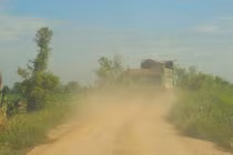 Hải Phòng xử lý nghiêm xe tải trọng lớn lưu thông trên các tuyến đê