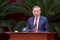 Tổng Bí thư Tô Lâm phát biểu khai mạc Hội nghị. Ảnh VGP