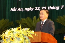 Thường trực Ban Bí thư dự Đại hội Đảng bộ phường điểm ở Hải Phòng