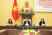 Hội nghị toàn quốc về bầu cử ĐBQH khóa XVI và đại biểu HĐND các cấp