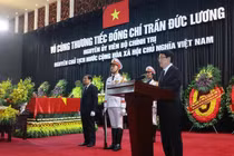 Tiễn biệt nguyên Chủ tịch nước Trần Đức Lương