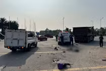 Xe tải va chạm với xe mô tô tại Hải Phòng khiến một thiếu nữ tử vong