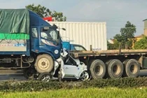 2 người tử vong trong vụ tai nạn liên hoàn trên QL5 qua Hải Phòng