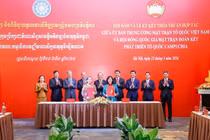 Nội dung thỏa thuận hợp tác giữa Mặt trận Việt Nam và Mặt trận Campuchia